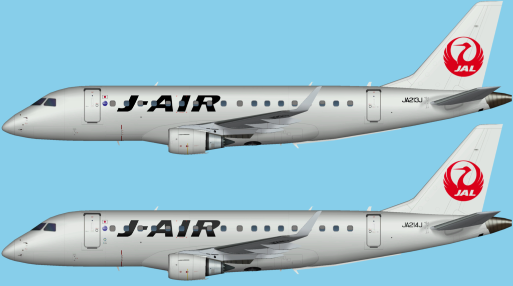 J-Air Embraer E170 – FSAI Repaints