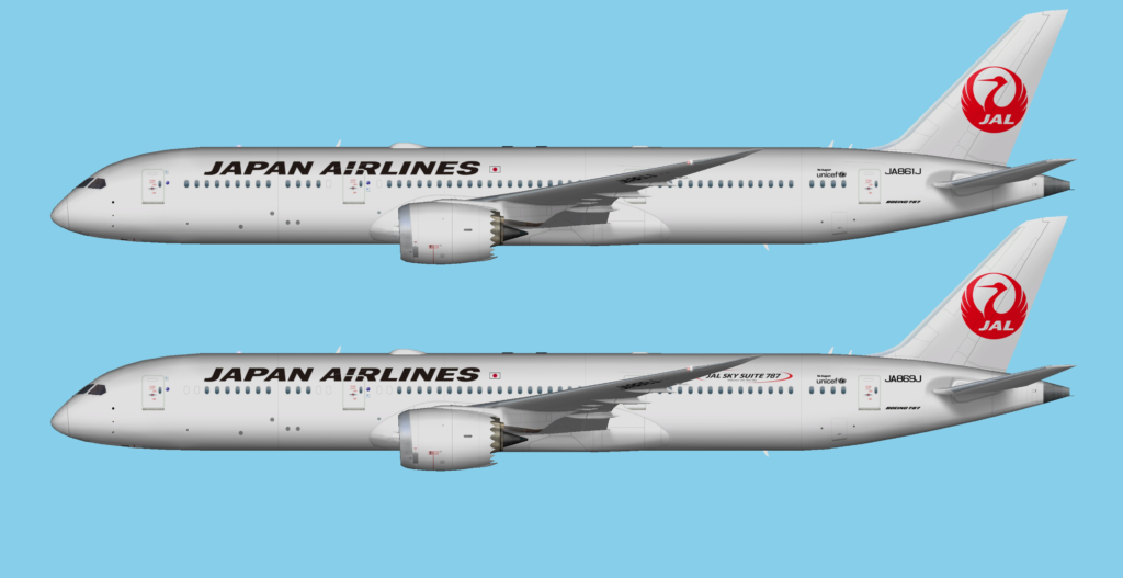 Japan Airlines Boeing 787-9 – FSAI Repaints